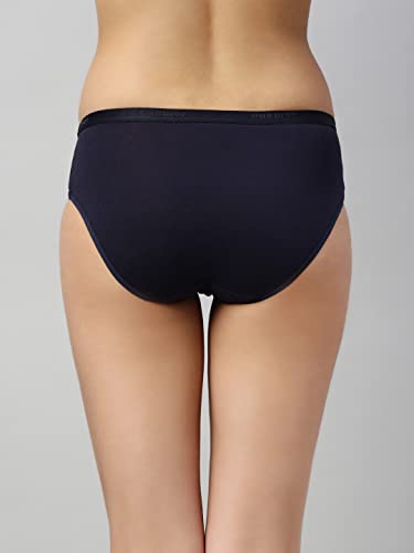 Enamor Women's Cotton Hipster Underwear Panties - Pack Of 3, Full Coverage, Stain Release Technology #TOP2