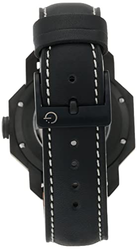 Gevril Men's Canal St Automatic Watch, Genuine Italian Handmade Leather Strap3
