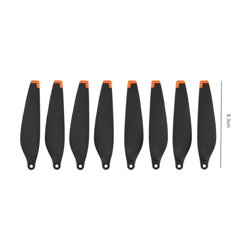 Pales d'hélice pour Mini 3 avec vis de fixation couleur orange
