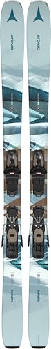 Atomic Maven 84 Women's Downhill Alpine Skis w/ M 10 GW Binding (Grey/Blue, 171cm)