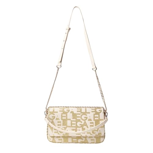 Sac bandoulière Gaelle Gaacw02295 : pochette femme beige élégante en simili-cuir