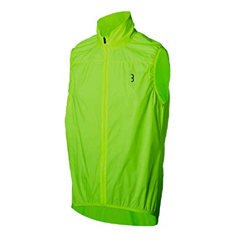 BBB サイクリング ウィンター レインジャケット ポケットベスト S ネオンイエロー BBW-267 157576