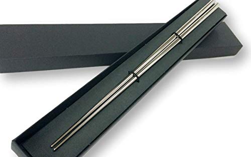 Amazon.co.jp: ピュアチタン箸22.5cm 純チタン 日本製 化粧箱入 : Home