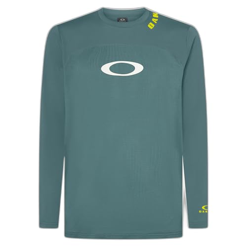 Maillot cyclisme manches longues Oakley Free Ride en maille technique