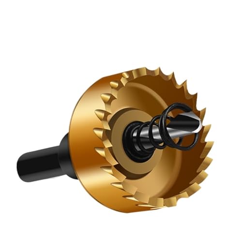 Mèche acier rapide plaqué titane 19.5mm pour perçage de précision