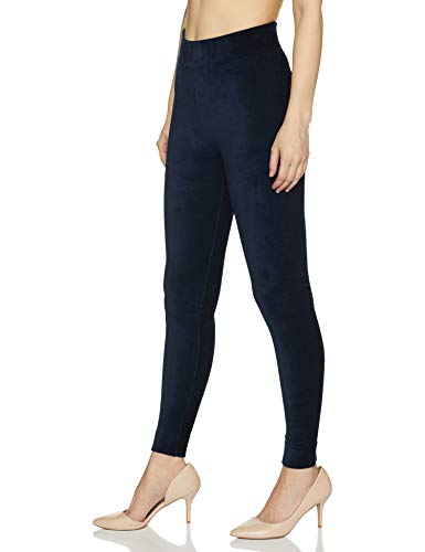 Image of Marks & Spencer Women's Slim Fit Pants (T57 /8881 Navy XS (6))