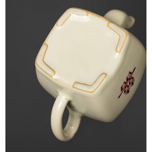 Tetera con filtro para té capacidad grande decoración artística miniatura 5
