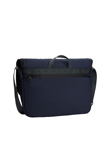 Image of Tommy Hilfiger Men's Lightweight Messenger Laptop Bag With Buckle and Adjustable Strap