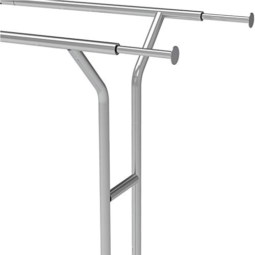 Simple Houseware BO-008-2 Heavy Duty Double Rail Clothing Garment Rack thumb #3