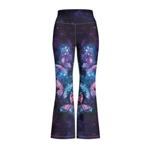 Yoga Pants Girls 5-14t Stylish Bell Bottoms for Girls Flare Leggings