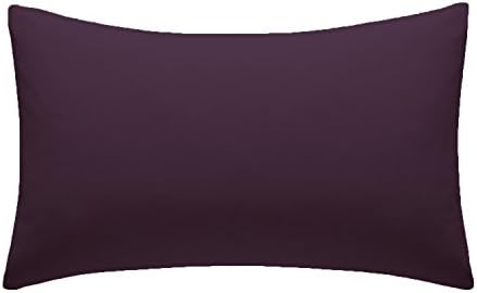 AmigoZone New 2 x Pillow Cases Housewife Plain Cover Polycotton Bedroom Luxury Pair Pack (White)