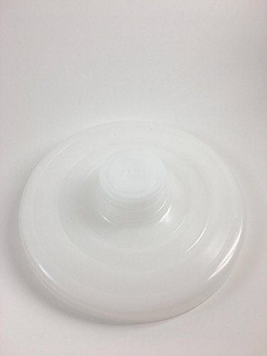 Royal Cook Vitrolero Aguas Frescas Tapadera Plastic Water Container Replacement Lid, For 3 Gallon Vitrolero, Clear [ONLY LID][BOTTLE/VITROLERO SOLD SEPARATELY][1 Unit]
