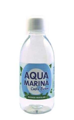 Aqua Marina Costa Brava - Colutorio Bucal 250Ml - Colutorio bucal hipertónico con sabor a menta. 100% agua de mar microfiltrada y esencia de menta japonesa.