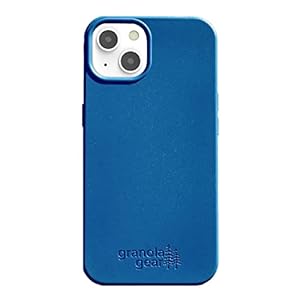granola gear – Eco by GranolaGear – Eco-Friendly Phone Case for iPhone 13 – Biodegradable, Compostable, Plastic-Free, Made from Plants – Pacific Blue