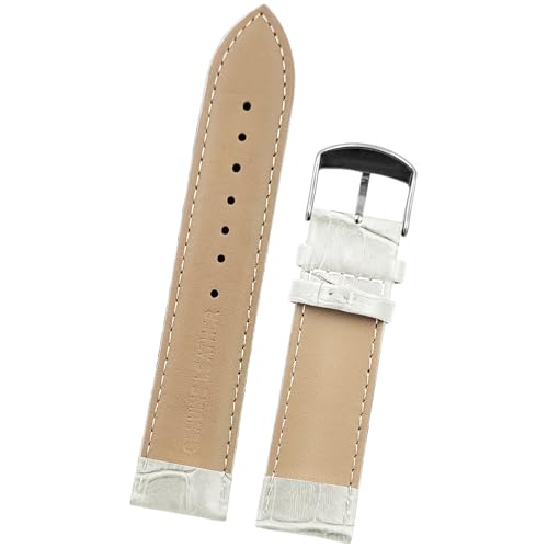 Image of DBLACK ''HIKRO'' Leather Watch Strap, Bamboo Design Full Padded Watch Belt / / For 18mm, 20mm, 22mm, 24mm, or 26mm Watch Band (Choose Your Size & Color)