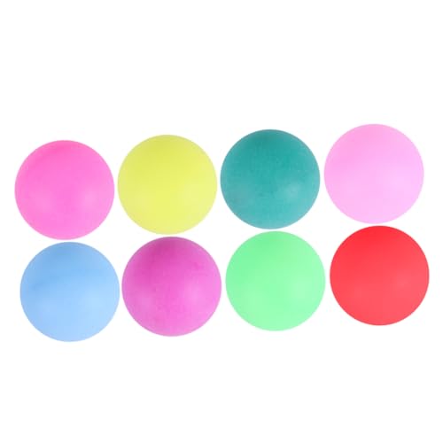 OSOLADY 40mm Table Tennis Balls 100pcs Mixed Colors Plastic Seamless Pong Balls Ideal for Games Events and Fun