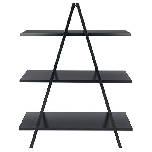Winsome Wood Aaron Shelving, Black #TOP3