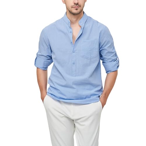 Chemise habillée à manches longues pour homme en blanc regular fit taille 2xl