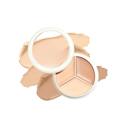 Image of 3 in 1 & 6 in 1 Concealer Palette with 4 Mini Puff Blenders | Long Lasting Cream Concealer for Women & Girls