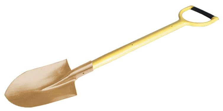 ALYCO 128600 - Pala redonda 20x240x990 mm Antichispa Cu-Be