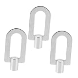 BUGUUYO 3 Stück Ausbeulring Aluminium Zugklemmen Dellenentferner Karosserie Reparatur Werkzeug für Fahrzeug Karosserieausbesserung