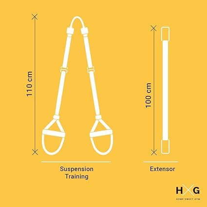 Jowy. Entraînement en suspension ou entraînement avec sangles réglables de charge jusqu'à 500 kg. Idéal pour les exercices et les entraînements de musculation.