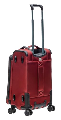 Trolley Stratic Bay S Red valise rigide haut de gamme et robuste