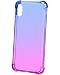 iPhone 6 Case,CLONG iPhone 6S Cover Colorful Clear Shell Slim Case Translucent Impact Resistant Flexible TPU Soft Bumper Case Protective Shell for Apple iPhone 6/6S 4.7 inch(Blue&Purple)
