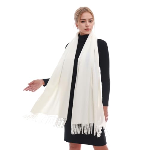 RIIQIICHY Scarf for Women Scarves and Wraps Winter Warm Pashmina Shawl for Cold Weather2