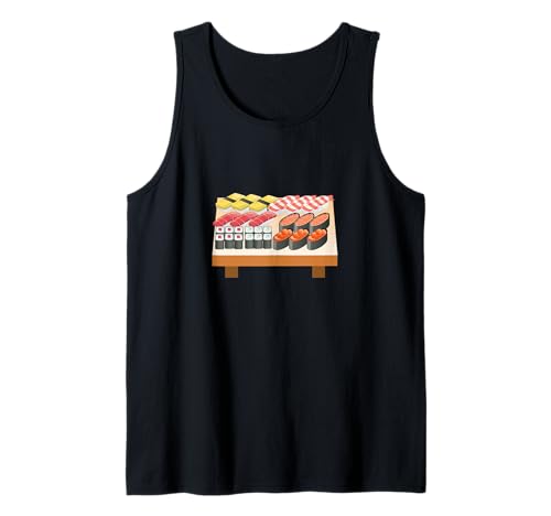 Surtido de sushi Camiseta sin Mangas