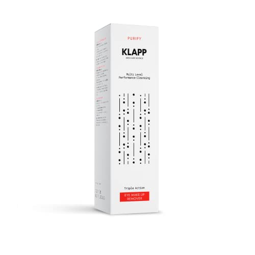 Démaquillant Yeux KLAPP Multi Level Performance pour votre routine du soir