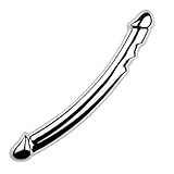 Roluck Metall Doppel Dildo Anal Plug G Punkt Stimulator Realistischer Penis Großer Dildo Erwachsene Sexspielzeug Für Männer Frauen Lesbisch