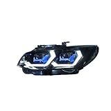 Per BMW E92 E93 330I 335I 2006 2007 2008 2009 2010 2011 2012 LED Del Faro Testa Della Lampada Fari DRL Segnale di Girata abbaglianti Angelo Occhio Lente Del Proiettore