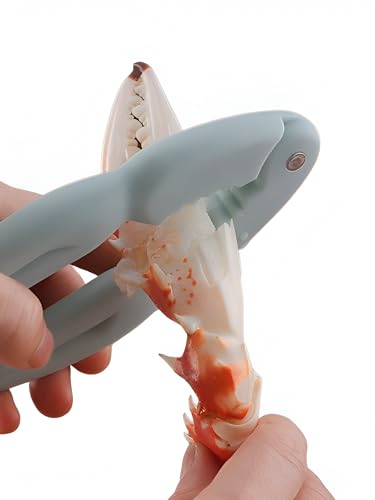 Blue Crab Cracker Tool – Seafood Shell Opener for Crab, Lobster, Nuts – Heavy-Duty Shellfish Cracker Gadget (1 Pc)