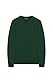 Polo Club Herren Basic Strickpullover Crewneck Grün - Pullover 100% Baumwolle Langarm Sweat