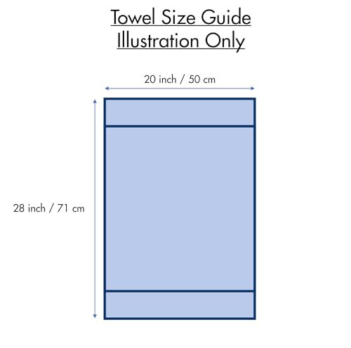 Image of Premium Kitchen Towels (20 inchx 28 inch, 6 Pack) | Large Cotton Dish Towels 450 GSM | Highly Absorbent Terry Kitchen Linen Set with Hanging Loop | Tan Solid
