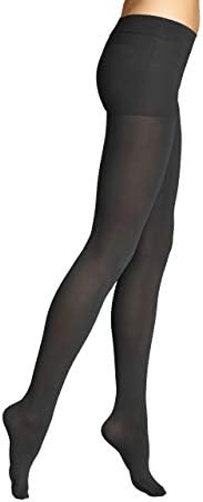 ITEM m6 Anti- Cellulite Women’s Beauty Opaque Compression Tights, Black, X-Large, Tall