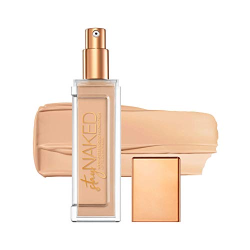 Urban Decay Stay Naked Makeup, Breathable Liquid Foundation with Matte Finish & Medium Coverage, Up to 24 Hour Wear, Vegan Formula, Shade: 10NN, 30ml