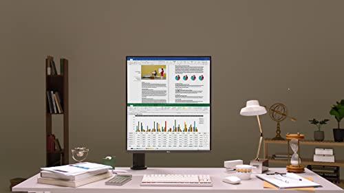 LG Electronics 28MQ780-B.AEK DualUp Monitor, Nano IPS Display, HDR10, USB Type-C, Ergonomic Stand with C-Clamp, Black, 28 Inch, 5ms, 16:18, SDQHD (2560 x 2880 px), DCI-P3 98 percent - Image 5