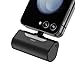 iWALK 4500mAh Portable Charger USB C Battery Pack, Compatible with Samsung Galaxy S10,S9,S8,Note 10/9/8,Moto Z3/2,LG V35/G8/7/5,Nintendo Switch,Google Pixel 4/3/2XL,OnePlus, Black