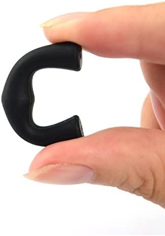 BOBOZHONG 6x Protège-Doigts Tir à L’Arc – Silicone Rouge/Noir/Bleu – Réduit Les Vibrations, Protège Les Doigts, Idéal Débutants