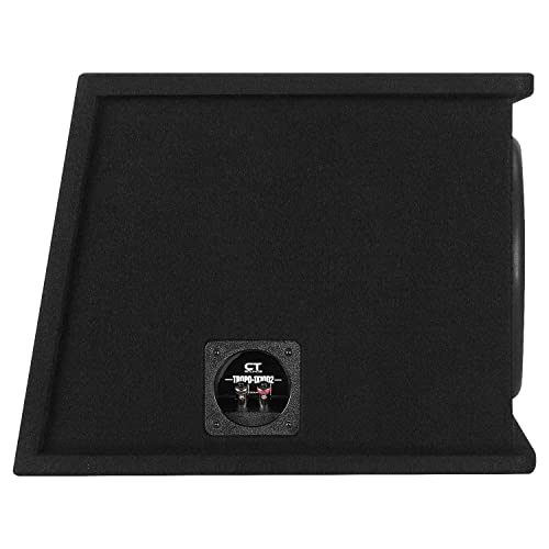 Image of CT Sounds Single 10 inch 1300W Loaded Tropo Series Ported Car Subwoofer Box - TROPO-1X10D2