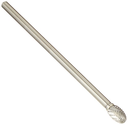 Image of Drill America SE-3 Carbide Burr /Rotary File Oval Double Cut for Die Grinder 3 /8 inch Dia. x 5 /8 inch Cut Length with 1 /4 inch Shank and 2-3 /8 inch Overall Length, DUL Series