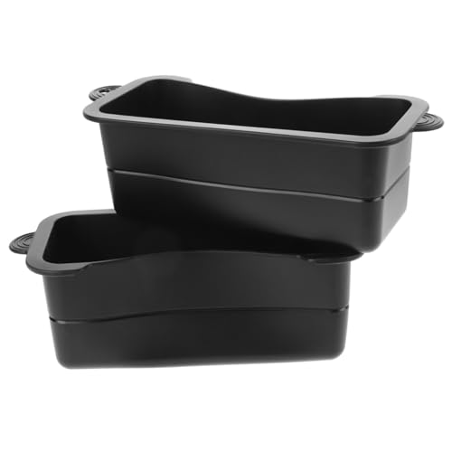 VICASKY 2Pcs Silicone Grease Catcher Liner Reusable Drip Pan Pads for High Temperature Cooking Essential Kitchen Accessory for Clean Grilling and Frying