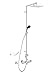 Produktbild Hansa  65162101 Fit Bad Thermostat Dusche System mit direkter Anschluss Dusche compue