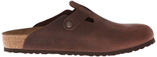 Image of Birkenstock Unisex Boston Soft Footbed, Habana Oiled Leather, 42 N EU