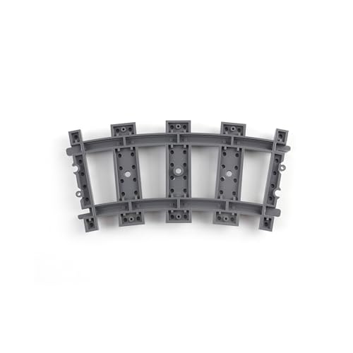 8x Lego City Binari Ferroviari Curvi - Lego - Immagine 3