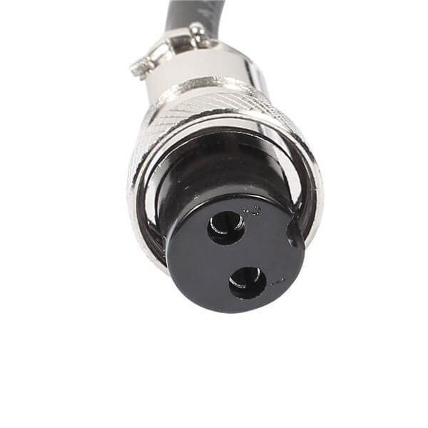10pcs GX16 2 Pin Male to Female Cable Cordset 16mm Aviation Connector with 1M Cable Wire