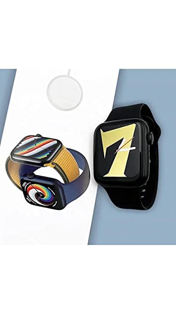 Apple K17 Series 7 Smart Watch (Bluetooth) Fitness Band (GPS) Fitness Band Own Wallpaper Many Watch Faces All Activity Tracker Smart Band (Black)