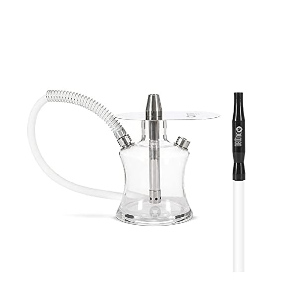Oduman N2 Clear Travel 1 Schlauch Shisha inklusive Transporttasche – Bild 4